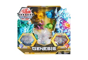 Комплект с топчета Spin Master Bakugan Evolutions S4 Genesis Collection Pack, Wrath vs Dragonoid