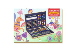 Комплект за рисуване big box of colors блестящи цветове