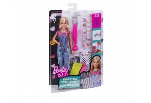 Кукла Barbie - Комплект за дизайн с емоджита и кукла