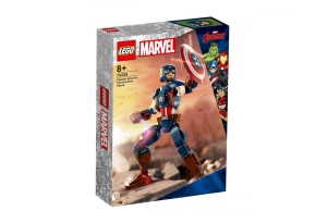 LEGO Marvel Super Heroes 76258 - Фигура за изграждане капитан Америка