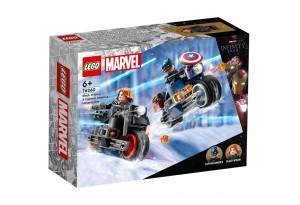 LEGO Marvel Super Heroes 76260 - Мотоциклетите на Черната вдовица и капитан Америка