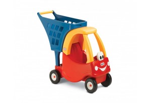 Little Tikes - Кола за пазаруване (червено със синьо)