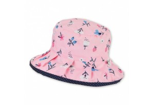 Лятна шапка с UV 50+ защита за момичета с красива периферия