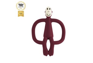 Matchstick Monkey Original Monkey Teething Toy чесалка с апликатор - Claret