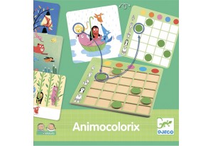 Djeco - Образователна игра Animo Colorix