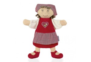Петрушка - кукла за куклен театър Червената шапчица - 23 см.
