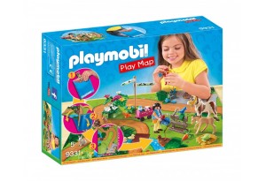 Playmobil - Преносим комплект Пони разходка