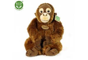 Плюшен Орангутан, седящ,27 см., серия Еко приятели