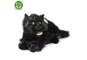 Плюшена Бомбайска котка, 30 см., лежаща, серия Еко приятели