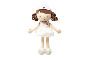 Плюшена играчка Babyono Кукла Nurse Grace