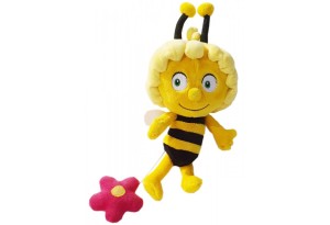 Плюшена играчка Пчеличката Мая с музикален механизъм 18 см