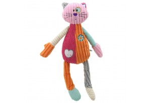 Плюшена играчка Розово коте, 46 см., серия Wilberry Snuggles, WB004414