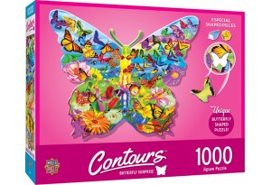 Пъзел Master Pieces от 1000 части - Пеперуда
