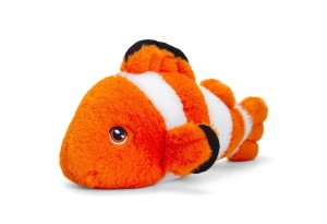 Риба клоун, екологична плюшена играчка от серията Keeleco, 25 см