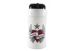 Rock Star Baby чаша - бутилка със сламка 340ml Heart &amp; Wings