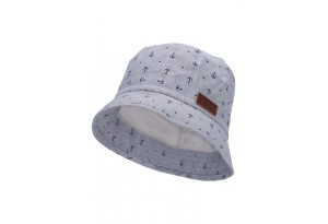 шапка с периферия и мотив на котви, UV50+, Sterntaler - 53 см. / 2-4 г.