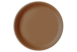 Силиконова чиния minikOiOi Basics-Plate - Woody Brown
