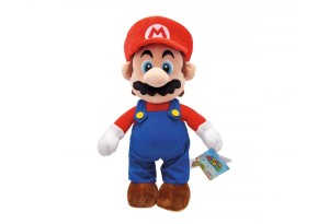 Simba - Супер Марио: Плюшена фигура Марио, 50 см
