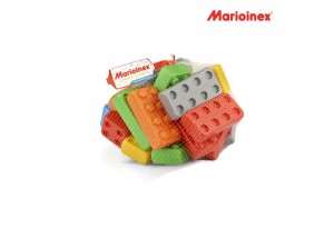Marioindex - Строителни блокчета 25 части в мрежа Marioinex