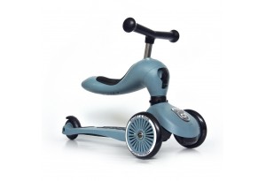 Scoot and Ride - Тротинетка / колело за баланс 2 в 1 Highwaykick 1 - Синьо