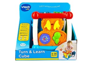 Занимателно музикално кубче VTech Turn and learn