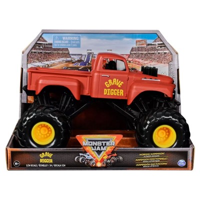 20141117 Бъги 1:24 Grave Digger Red