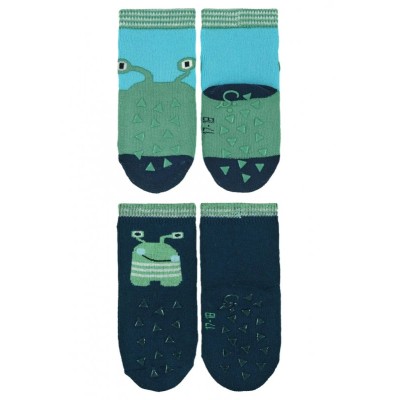 Бебешки чорапи за пълзене със стопери - 2 чифта, Sterntaler - 21/22 / 18-24 м.