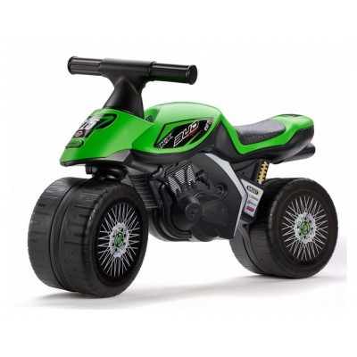 Бебешки състезателен мотор Kawasaki – зелен