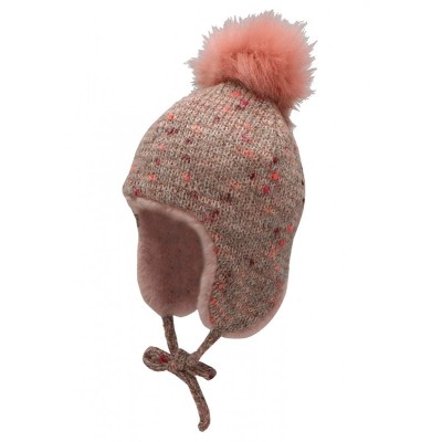 Детска, зимна шапка от плетиво за момиче, Sterntaler - 49 см. / 12-18 м.