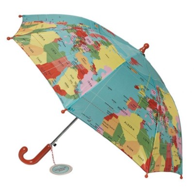 Детски чадър - Карта на света