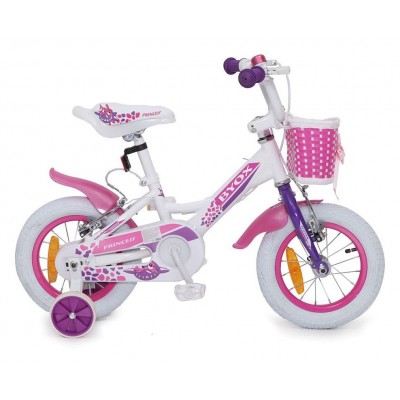 Детски велосипед с метална рамка, Byox, PRINCESS 12", 3+