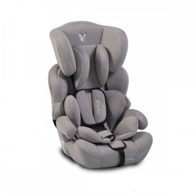 Детско столче за кола Cangaroo Deluxe, светло сив, 9-36 кг
