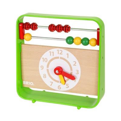 Brio - Играчка дървена сметало с часовник