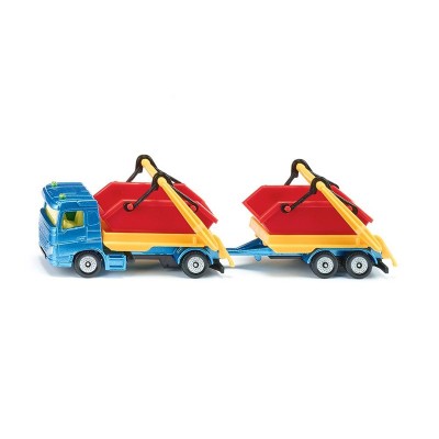 Играчка Truck with skip and trailer