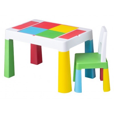 Tega baby - Комплект маса със столче цветни Tеga Baby MULTIFUN MF001