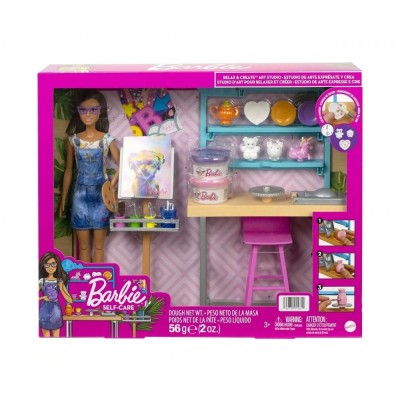 Кукла Barbie - Комплект студио на художник