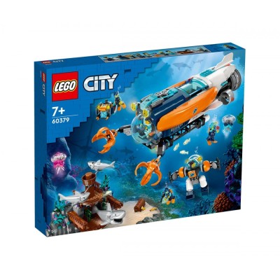 LEGO City 60379 - Дълбоководна изследователска подводница