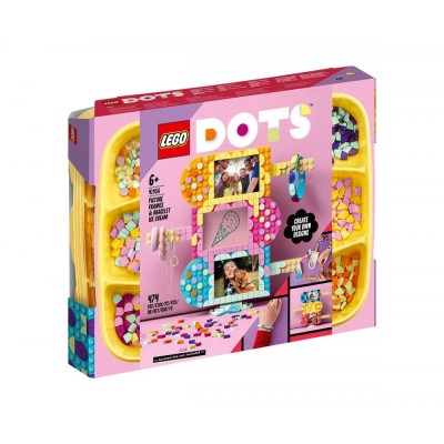 LEGO DOTS 41956 - Гривна и рамка за снимки Ice Cream