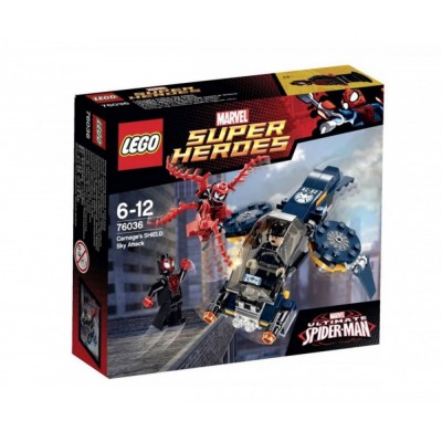 LEGO Marvel Super Heroes 76036- Нападение от небето с SHIELD на Карнидж