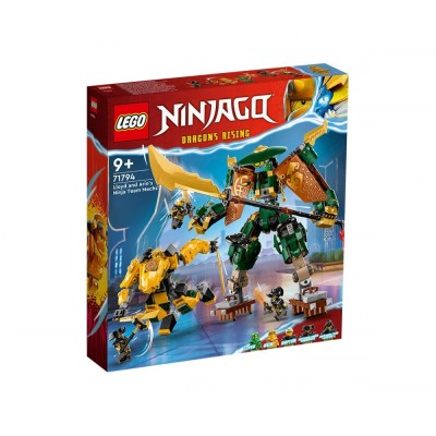LEGO NINJAGO 71794 - Нинджа роботите на Лойд и Арин