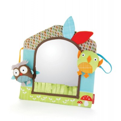 Skip Hop - Мека играчка с огледало - приятели