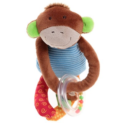 Sigikid - Мека играчка за активна гимнастика маймунка
