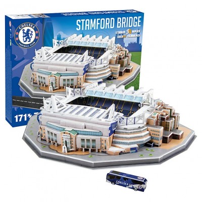 Nanostad 3D пъзел - Стадион Stamford Bridge (Chelsea)