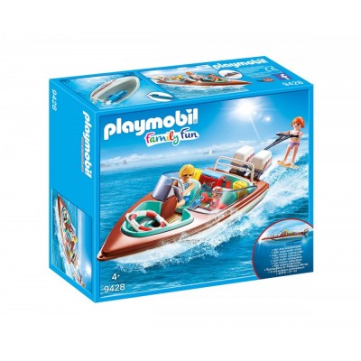 Playmobil - Високоскоростна лодка с мотор