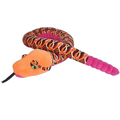 Плюшена играчка Wild Republic Племенна оранжева змия 22190