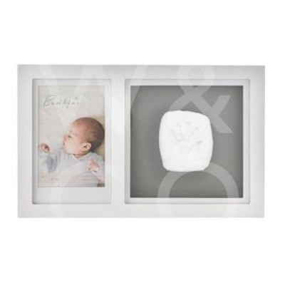 Рамка за бебешки снимки Widdop Bingham с глинен отпечатък за ръчичка
